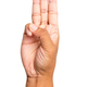 Scout honor hand gesture
iStock